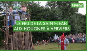 Le feu de la Saint-Jean aux Hougnes à Verviers