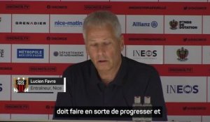 Nice - Favre : “Nous devons finir régulièrement dans les trois premiers”