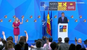 Fin du sommet de l'OTAN à Madrid
