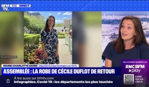 La députée écologiste qui portait la robe de Cécile Duflot pour sa rentrée à l'Assemblée témoigne sur BFMTV