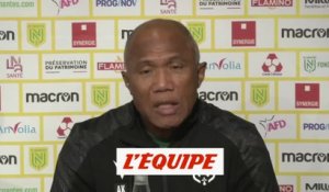 Kombouaré : «Blas, Simon et Lafont ont un bon de sortie» - Foot - L1 - Nantes