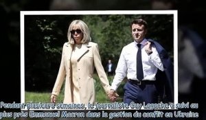 -Pardon mon coeur- - ce moment intime entre Brigitte et Emmanuel Macron en pleine allocution