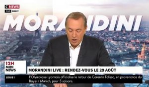 Jean-Marc Morandini annonce "une bonne nouvelle" pour la prochaine saison de "morandini Live" sur CNews