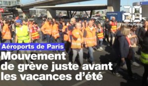 Aéroports de Paris : mouvement de grève juste avant les vacances d'été