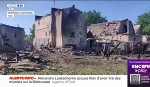 Guerre en Ukraine: la ville de Bakhmout dévastée