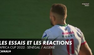 Les essais et les réactions du succès algérien - Africa Cup 2022 - Sénégal / Algérie