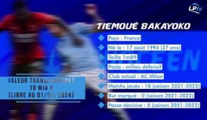 Mercato OM : fiche transfert Tiemoué Bakayoko