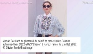 Marion Cotillard : Mini-short et jambes interminables, look sensuel pour Chanel face à Keira Knightley et son mari