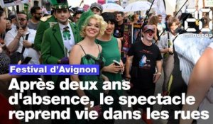 Festival d'Avignon: Après deux ans d'absence liée au Covid, le spectacle reprend vie dans les rues