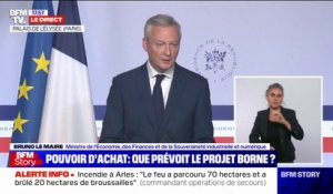 Bruno Le Maire: "Nous sommes au cœur du pic inflationniste"