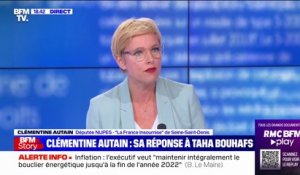 Clémentine Autain, à propos de l'affaire Taha Bouhafs: "Les femmes qui ont témoigné ne voulaient pas que cela  soit sur la place publique"