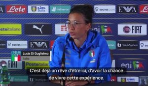 Euro 2022 (F) - Lucia Di Guglielmo : "Un rêve d'être ici"
