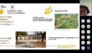 Webinaire ADEME Territoire Engagé Climat-Air-Énergie « Adaptation au changement climatique, outil TACCT et exemples d’actions », avec Aude BODIGUEL et Aurélie TEILLEUR