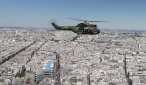 Défilé du 14 juillet : à bord des hélicoptères de l’Armée de terre pour les répétitions
