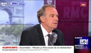 Renaud Muselier: "Marine Le Pen essaie de se dédiaboliser en permanence"
