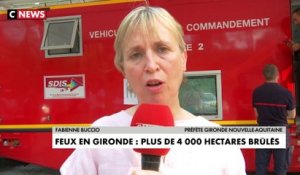 Feux en Gironde : «Le vent n’est pas stable»