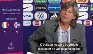 Euro 2022 (F) - Bertolini : "Nous ne devons pas avoir trop d’attentes"