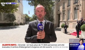 Incendies: Emmanuel Macron est attendu au centre de gestion de crise