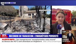 Incendie de Tarascon: l'inquiétude persiste après de multiples reprises de feu dans le massif de la Montagnette, le président des sapeurs-pompiers et le préfet sont sur place