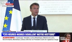 Rafle du Vel d'Hiv: "Ces heures noires souillent à jamais notre Histoire", affirme Emmanuel Macron