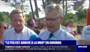 Incendies en Gironde: "En quelques minutes, le vent a parcouru plus de 150 mètres", affirment les autorités