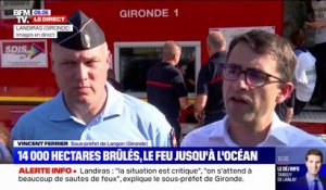 Incendies en Gironde: le sous-préfet de Langon annonce l'évacuation de 3500 personnes supplémentaires