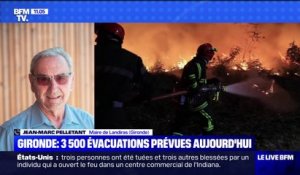 Incendies en Gironde: le maire de Landiras affirme que "ce soir à 17h, il faut que le village soit vidé de ses habitants"