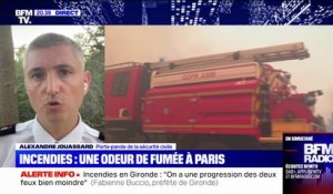 Le porte-parole de la sécurité civile annonce qu'un pompier a été gravement blessé en Gironde