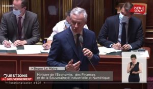 EDF : « Nous apporterons les moyens nécessaires aux investissements », s’engage Bruno Le Maire