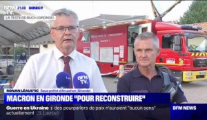 Incendies en Gironde: "La situation s'améliore" annonce le sous-préfet d'Arcachon