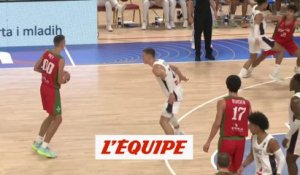 Le résumé de France-Portugal - Basket - Euro U20 (H)