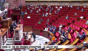 Séance publique à l'Assemblée nationale - Projet de loi sanitaire : dernier vote à l'Assemblée