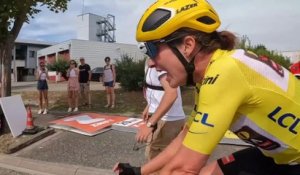 Tour de France Femmes 2022 - Marianne Vos, la 6e étape... la Reine, en jaune et sa 242e victoire en carrière
