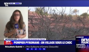 Pompier pyromane de l'Hérault: "C'est un homme âgé de 36 ans, qui est père de famille [...] et sapeur pompier volontaire depuis 20 ans", décrit son avocate