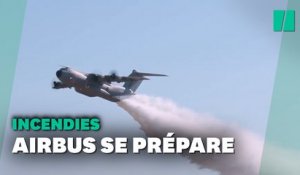 Airbus se prépare à lutter lui aussi contre les feux de forêts