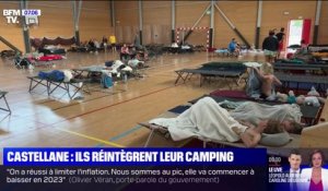 Incendie dans le Verdon: les vacanciers de Castellane, évacués, ont pu réintégrer leur camping