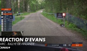 Réaction d'Elfyn Evans - Rallye de Finlande
