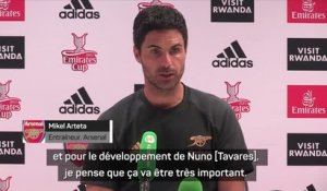 Arsenal - Arteta : "La meilleure solution pour Nuno Tavares était de partir"