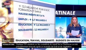 Budget 2023: Le ministre des Comptes publics Gabriel Attal annonce une hausse des crédits "inédite" pour les ministères de l'Education, du Travail et des Solidarités