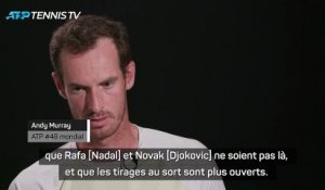 Montréal - Murray espère profiter de l'absence de Nadal et Djokovic