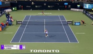 Toronto - Zheng renverse la Canadienne Andreescu