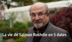 Salman Rushdie en 5 dates