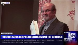 Salman Rushdie poignardé aux États-Unis: dans un état critique, l'écrivain britannique a été placé sous respirateur