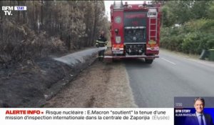 Gironde: 650 sapeurs-pompiers mobilisés pour éviter les reprises de feux