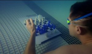 Championnat du monde d’échecs sous l’eau : « Tous les coups se jouent en apnée »