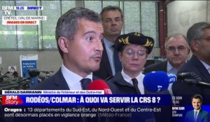 Rodéos urbains: "2200 interpellés et 1800 engins saisis" en 2022, selon Gérald Darmanin