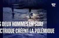 Ces deux hommes en surf électrique sur le Grand Canal de Venise indignent le maire de la ville