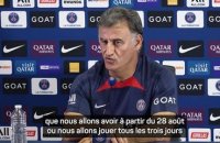 PSG - Galtier : "On sait quels joueurs on souhaite"