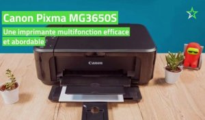 Test Canon Pixma MG3650S : une imprimante multifonction efficace et abordable
