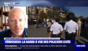 Jean-Christophe Couvy (Unité SGP Police FO): "Quand on utilise son arme de service, c'est pour sauver sa peau"